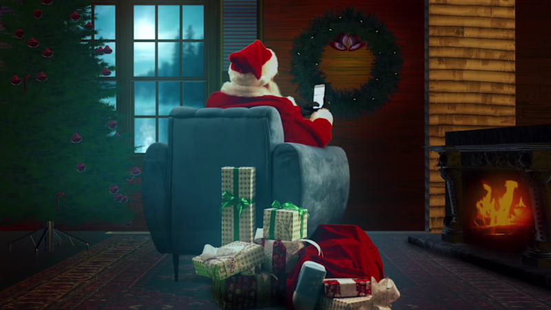 Cover image for christmas concept done for mahindra