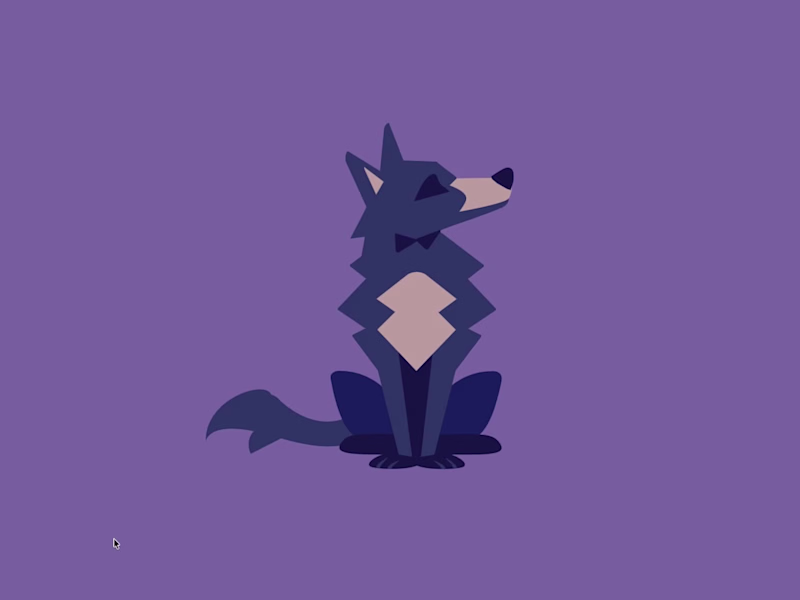 Cover image for Interactive Wolf character
