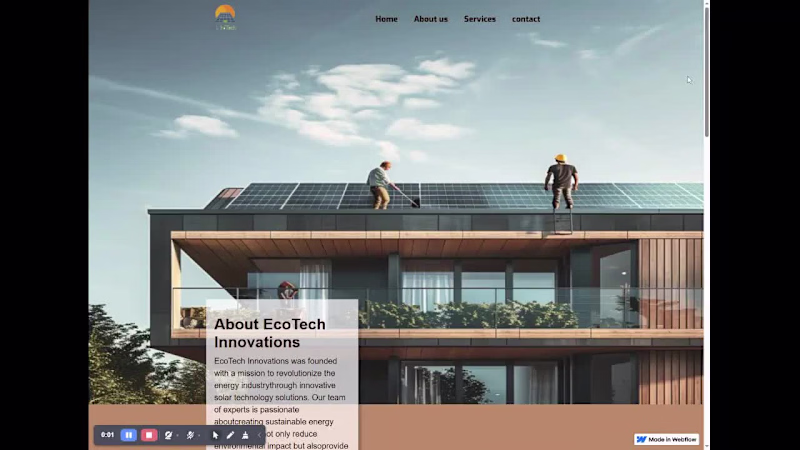 Cover image for Eco Tech Website Design and Development