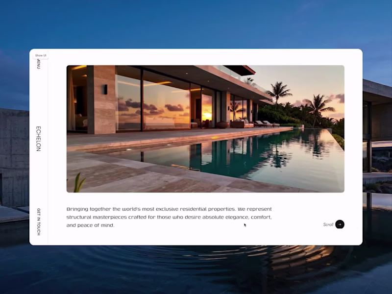 Cover image for Echelon: Ultra-Luxury Real Estate Framer Template