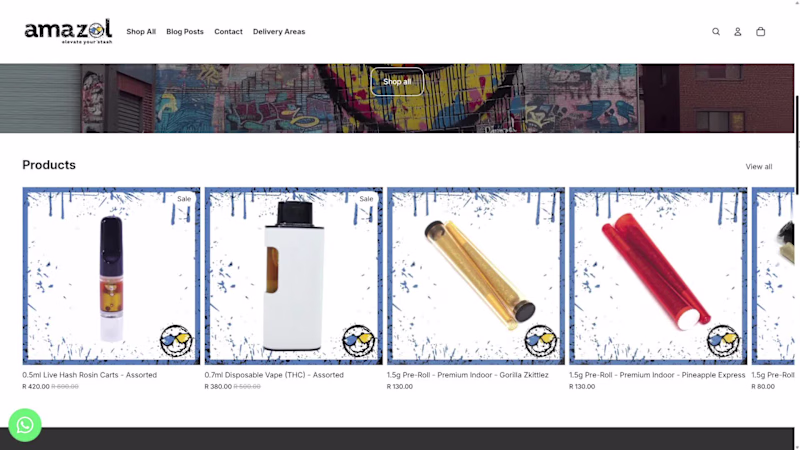 Cover image for Shopify Cannabis Dispensary Website Design