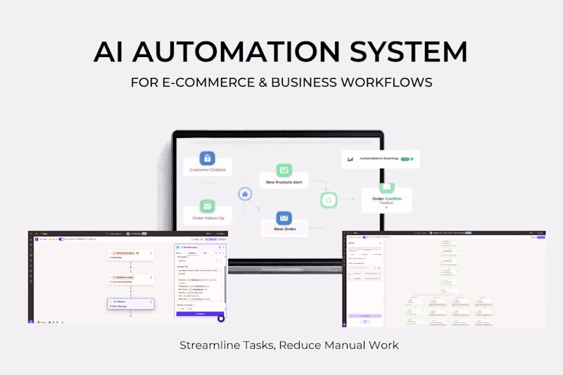 Cover image for AI Automation Systems for E-commerce