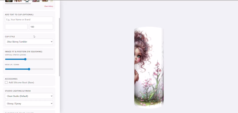Cover image for 3D Tumbler Magic studio