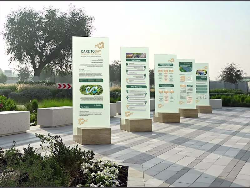 Cover image for A variety of signage designs,