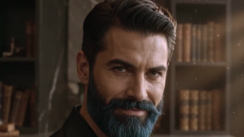 Cover image for BLUEBEARD, 2026 
Perrault's Bluebeard hid