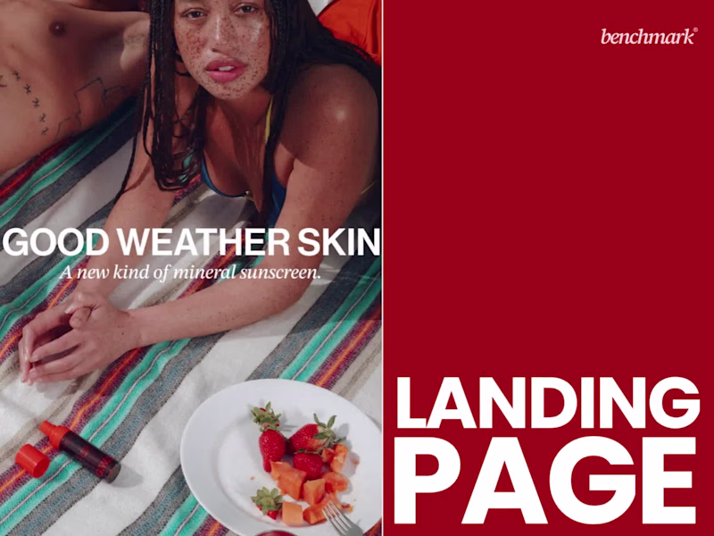 Cover image for Conversion-Focused Landing Page for Good Weather Skin
