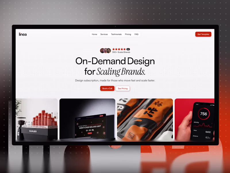 Cover image for Design Subscription Agency - Premium Framer Template