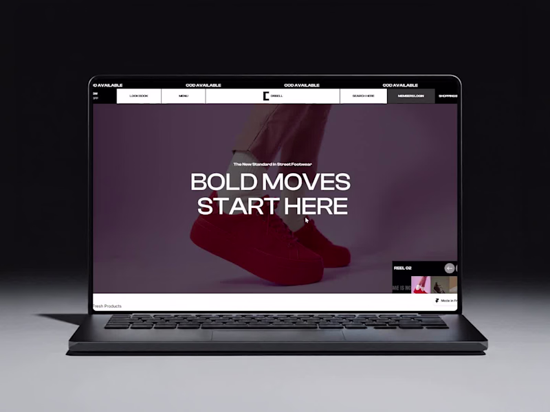 Cover image for Framer + Shopify Ecommerce Site for Corbell, Built on Frameship