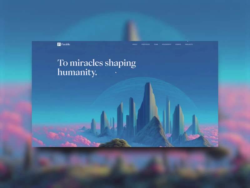 Cover image for Brand and Website for Parable