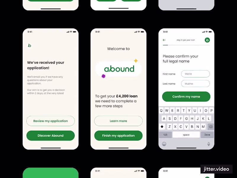 Cover image for Abound Web App Redesign for Enhanced Loan Application Process