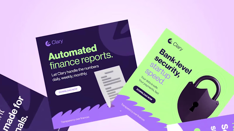 Cover image for Social Media Design Ads for Fintech Product Launch