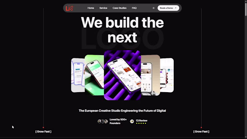 Cover image for Designed and developed a modern