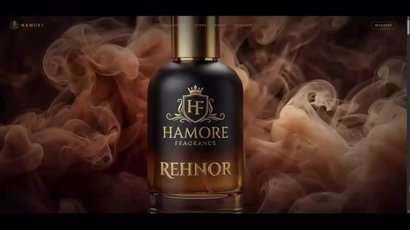 Cover image for Hamore Dark Luxury Fragrance Brand