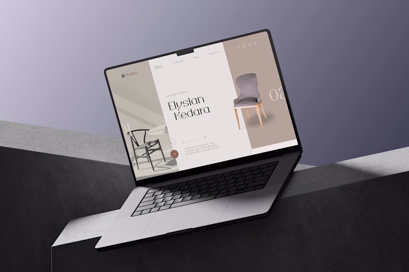 Cover image for E-Commerce (Furniture Website) | Kedara