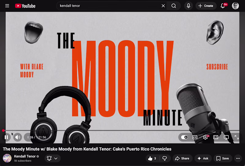 Cover image for Some motion graphics from podcasts