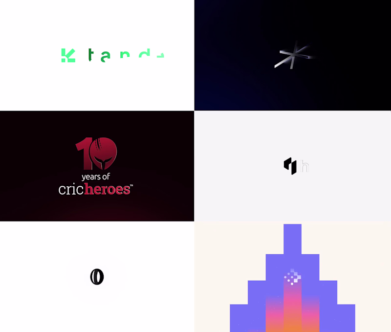 Cover image for Few clean logo animations from our motion projects 🚀