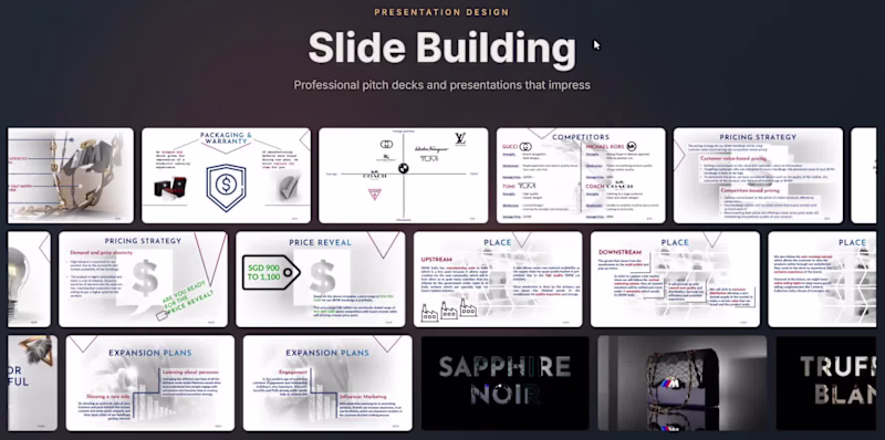 Cover image for BMW Handbags | Presentation designer, slide building