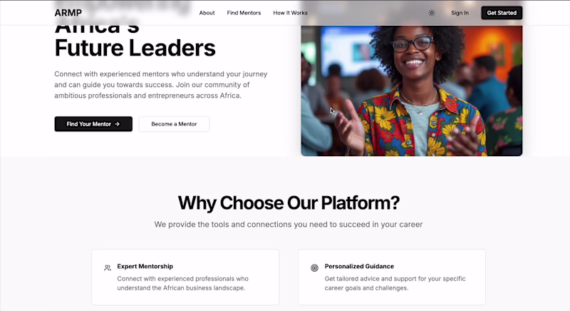Cover image for ARMP Mentorship Platform Development