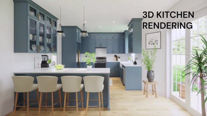 Cover image for Photorealistic Kitchen Rendering for Residential