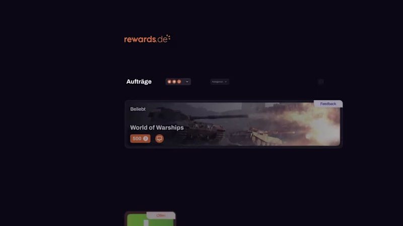 Cover image for Rewards.de - Earn money with play