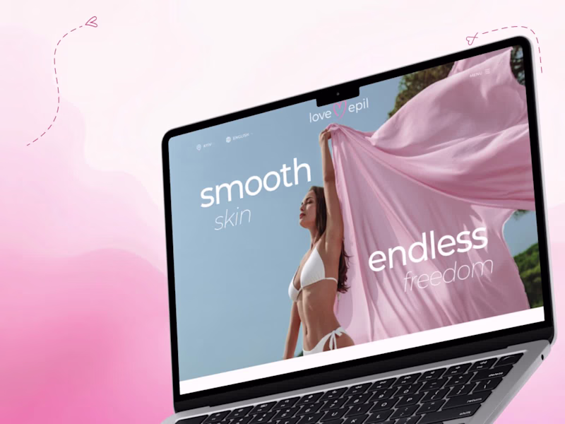 Cover image for Premium Beauty Web Design for a Laser Hair Removal Brand