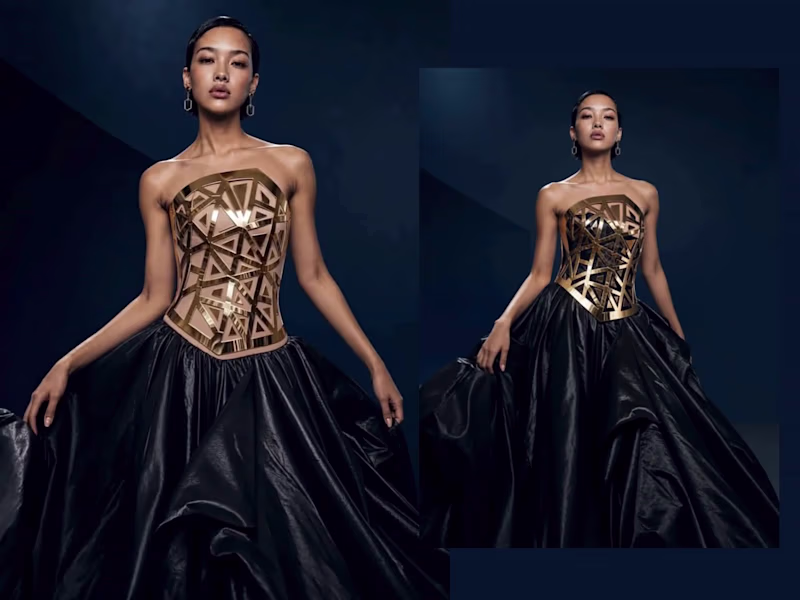 Cover image for Flora AI. Fine Jewellery Campaign Direction.