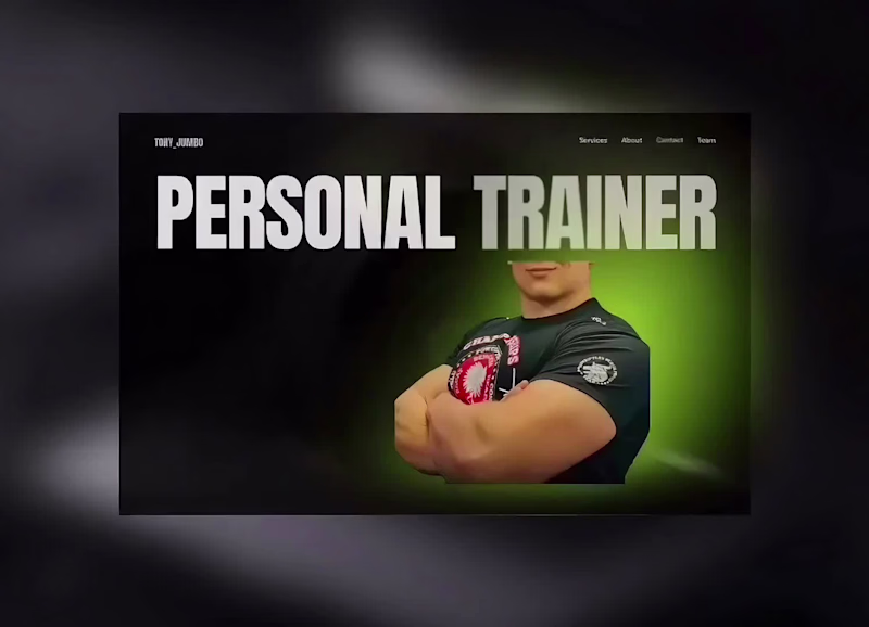 Cover image for UI/UX Online Fitness trainer Gym