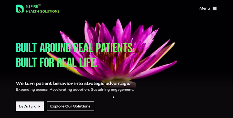 Cover image for Website work for Nspire Health