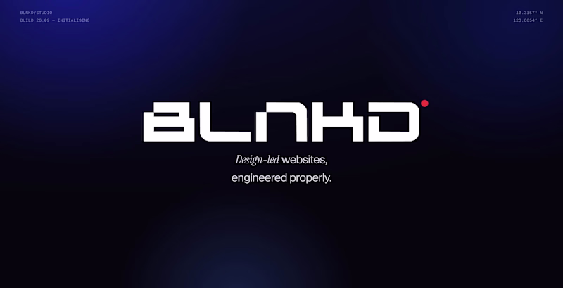 Cover image for BLNKD Studio Launches New Website and Web Production Partner...