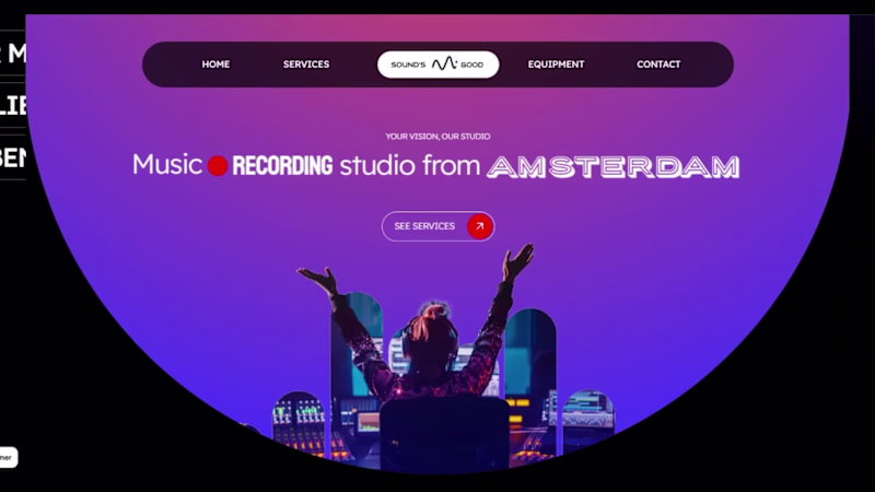 Cover image for Website development for Sound's Good