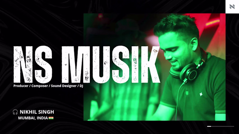Cover image for NIKHIL SINGH (NS MUSIK) PORTFOLIO