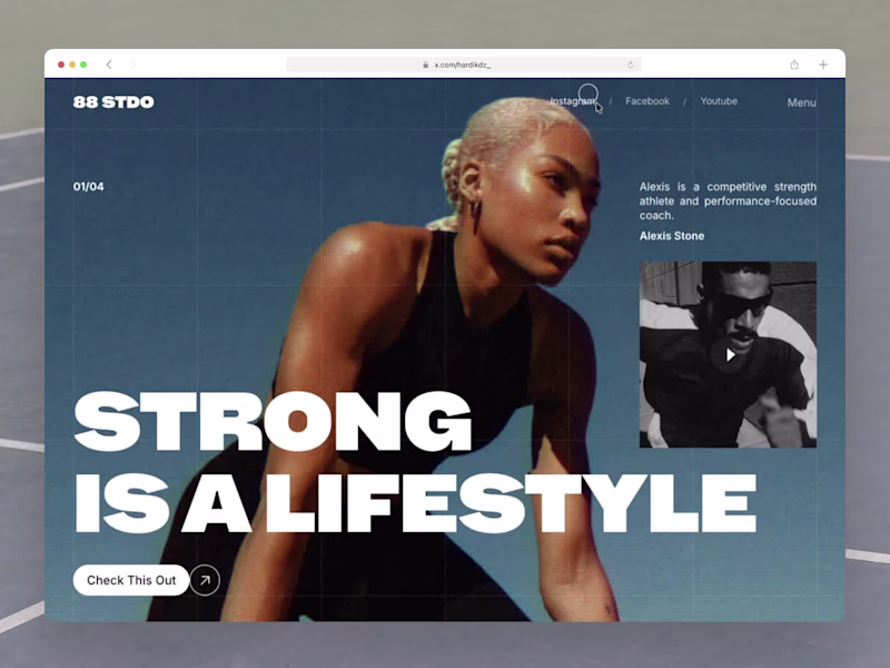 Cover image for Created an athlete focused concept