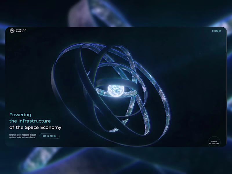 Cover image for Stellar.Space — Immersive Webflow Development with GSAP