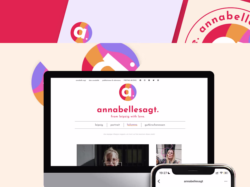 Cover image for Small Brand Refresh for an Online Lifestyle Magazine