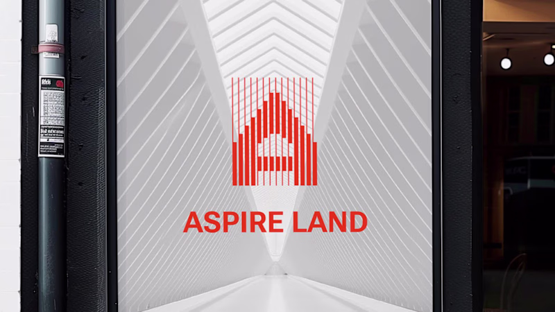 Cover image for Aspire Land - visual identity