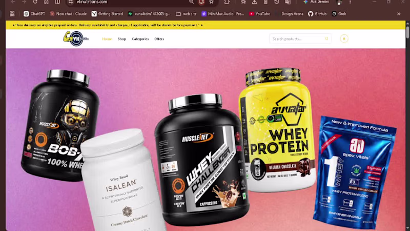 Cover image for Fully working E-commerce website