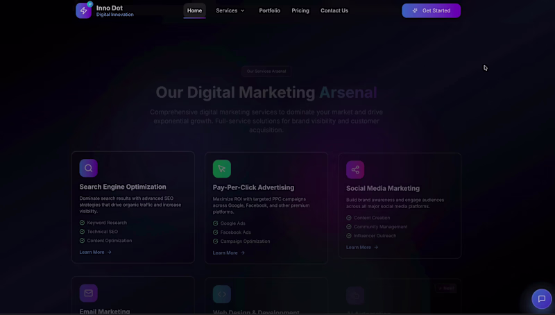 Cover image for 🚀 Inno Dot (https://www.innodot.tech)Website Development I ...