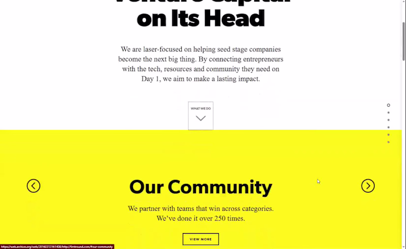 Cover image for Launch of First Round Review Website