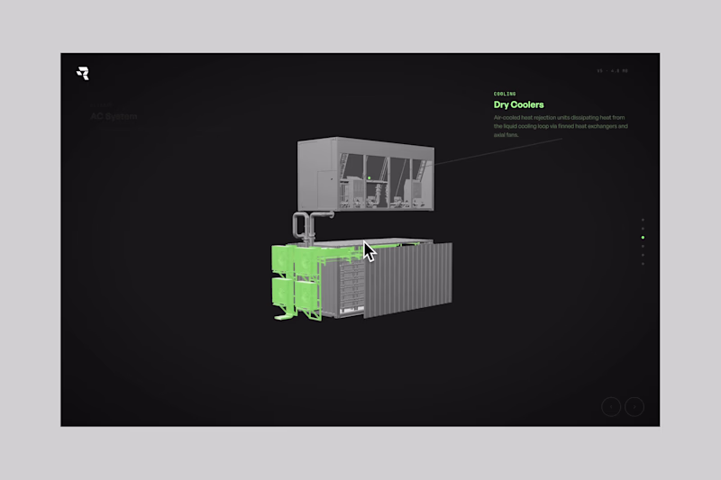 Cover image for Built an interactive WebGL hero