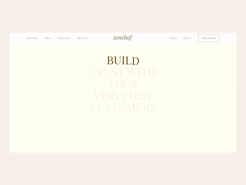 Cover image for Zenchef Website Rebuild