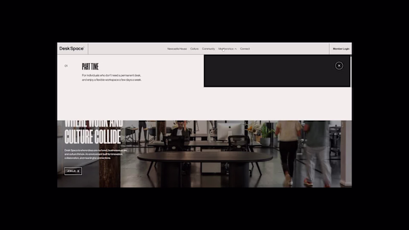 Cover image for **Hello Contra community! 👋 DeskSpace — Modern Work Website...