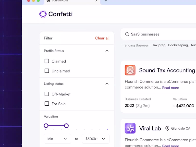 Cover image for Marketplace SaaS UX UI Design