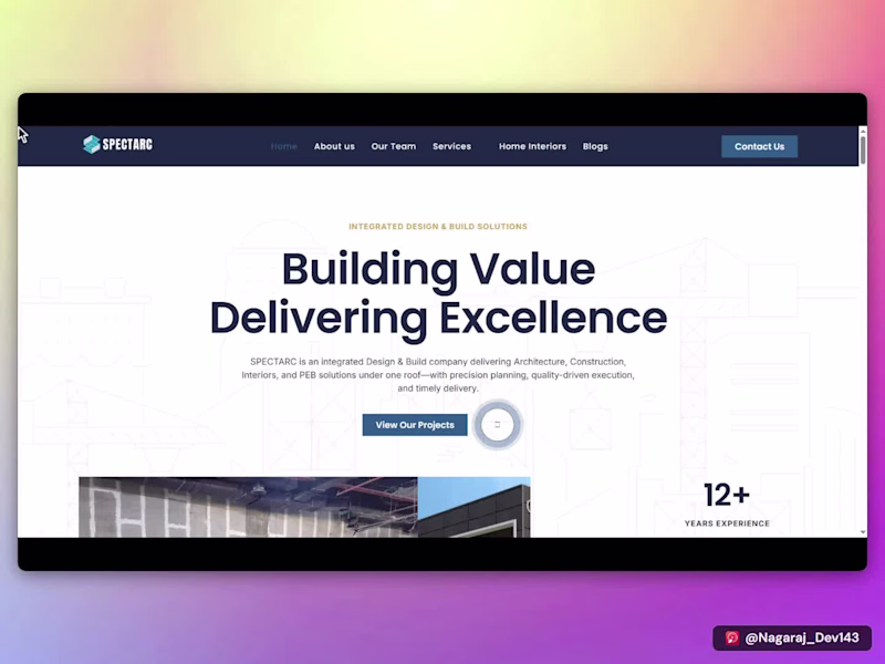 Cover image for Custom WordPress Website Development for Spectarc