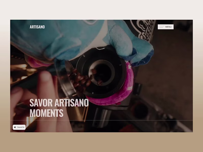 Cover image for Artisano Cafe & Bistro Website Template