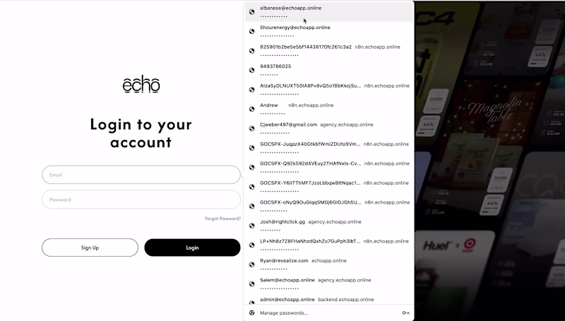 Cover image for Echoapp Brand Portal