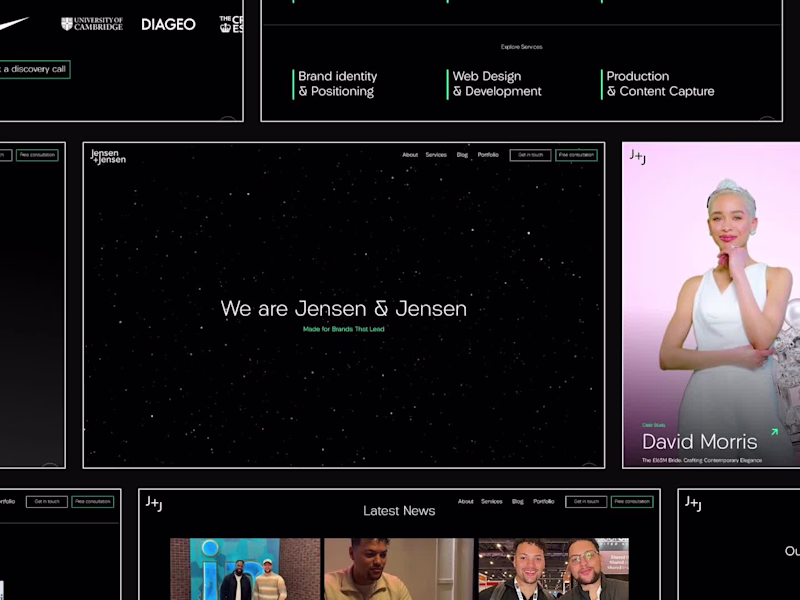 Cover image for Jensen & Jensen - Lead UI/UX & Web Developer