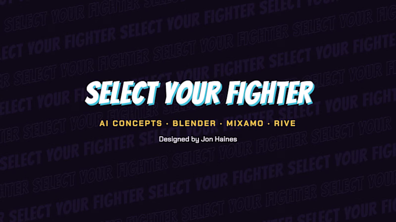 Cover image for Fighting Game Character Select