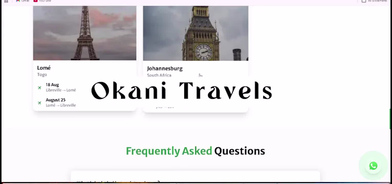 Cover image for Okani Travels