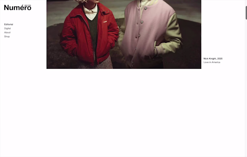 Cover image for Gallery collection of Numéro New