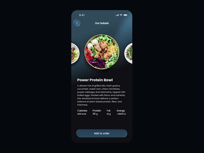 Cover image for Animated Restaurant Menu Carousel
A smooth